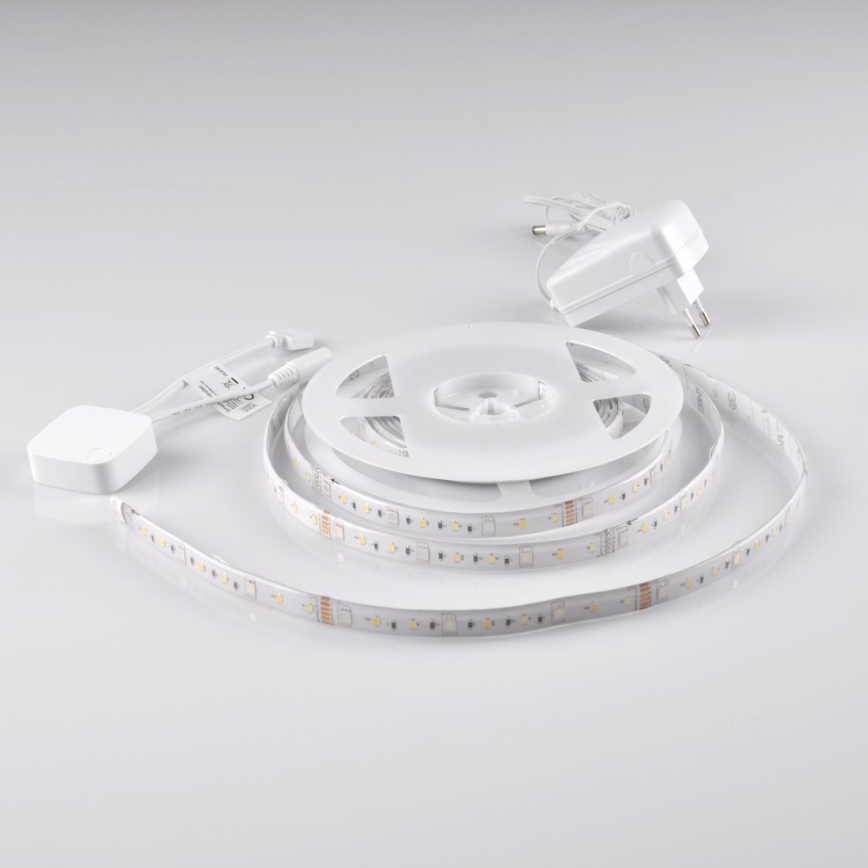 RGB LED Aptumšojama josla Wi-fi + mūzikas funkcija LED/20W 5 m Tuya