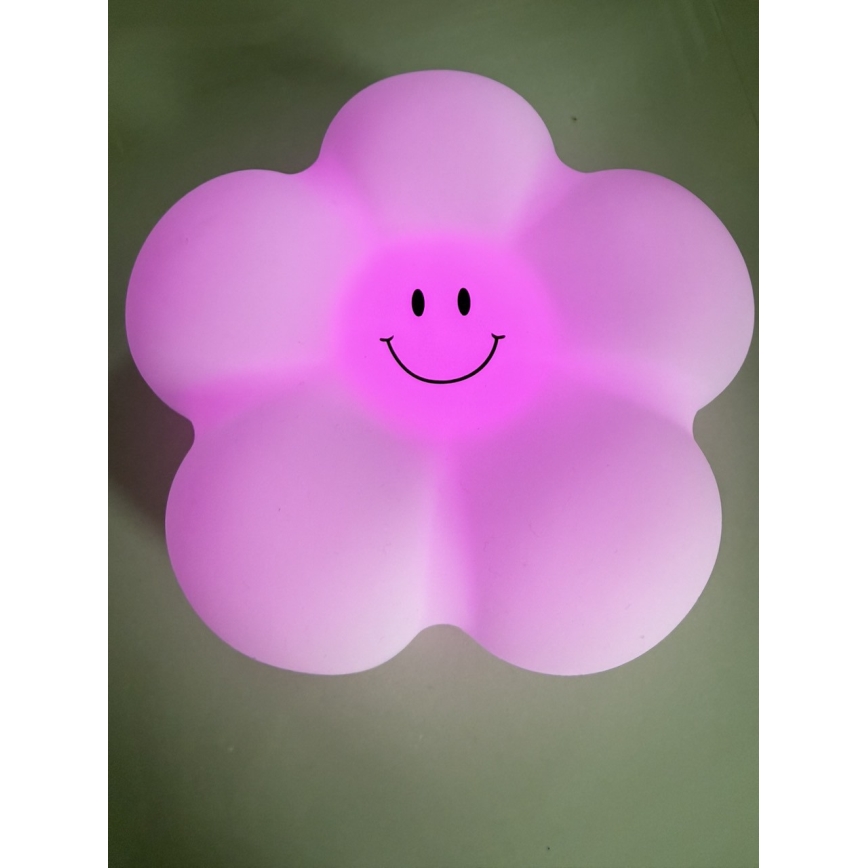 RGB LED bērnu galda lampa ar skārienvadību, darbināma ar 3x AAA