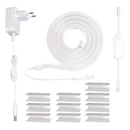RGBIC LED Aptumšojama josla GoSmart LED/24W/230V 3 m Wi-Fi Tuya