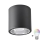 RGBW LED dimmējams prožektors JUPITER 1xE27/6,5W/230V 2700-6500K Wi-Fi Ø 13 cm melns