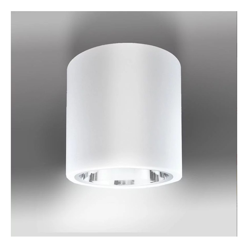 RGBW LED dimmējams prožektors JUPITER 1xE27/6,5W/230V 2700-6500K Wi-Fi Ø 9,8 cm balts