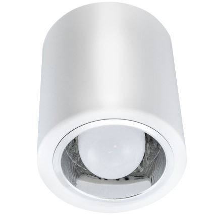 RGBW LED dimmējams prožektors JUPITER 1xE27/6,5W/230V 2700-6500K Wi-Fi Ø 9,8 cm balts