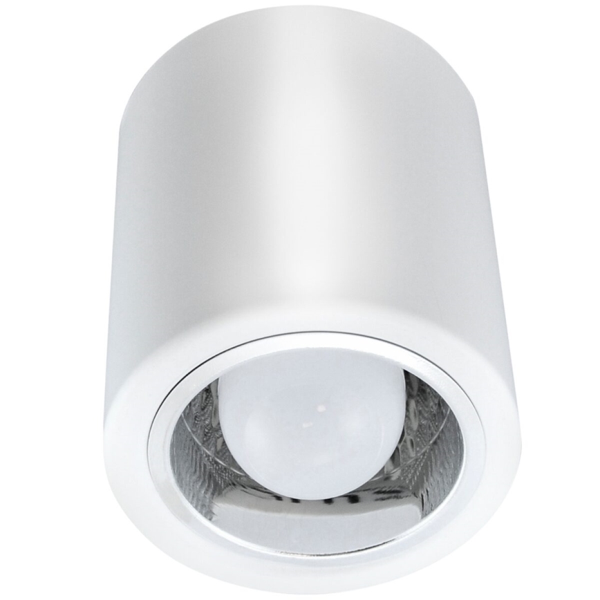 RGBW LED dimmējams prožektors JUPITER 1xE27/6,5W/230V 2700-6500K Wi-Fi Ø 9,8 cm balts
