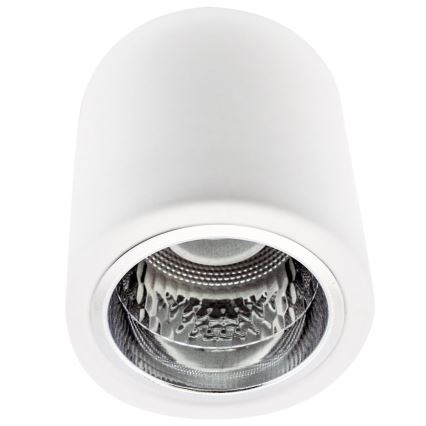 RGBW LED dimmējams prožektors JUPITER 1xE27/6,5W/230V 2700-6500K Wi-Fi Ø 9,8 cm balts