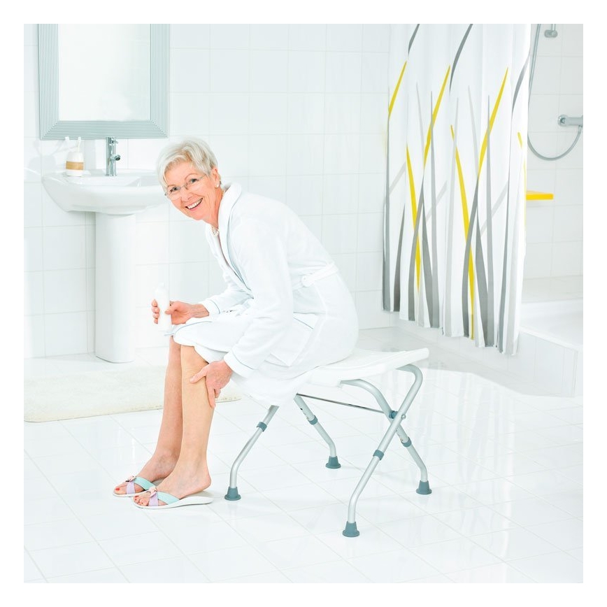 Ridder - Saliekamā taburete 50x51 cm balta