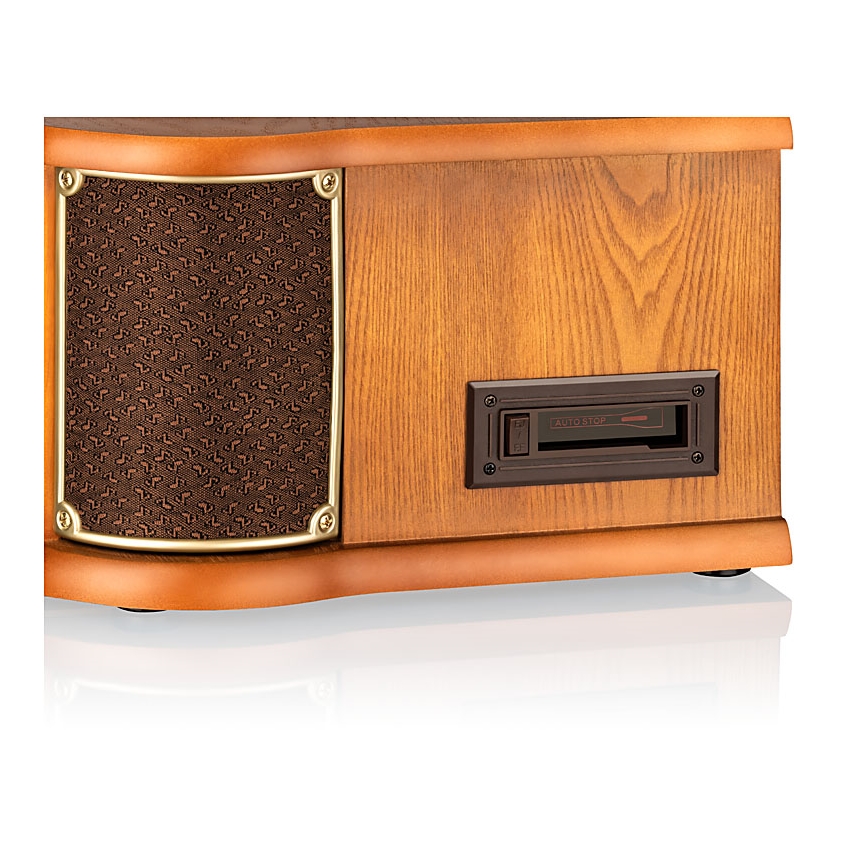 Roadstar HIF-1993D+BT- Hi-Fi ar DAB/DAB+, gramofonu, CD atskaņotāju un kasešu atskaņotāju 80W/230V + tālvadības pults