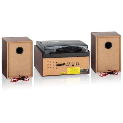 Roadstar HIF-8892 EBT - Hi-Fi sistēma ar gramofonu, CD un kasešu atskaņotāju 64W/230V + tālvadības pults