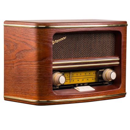 Roadstar HRA-1500/N - FM/MW radio 24W/230V/6xLR14