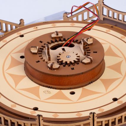 RoboTime - 3D muzikālās kastītes puzle Klasiska karuselis 5V