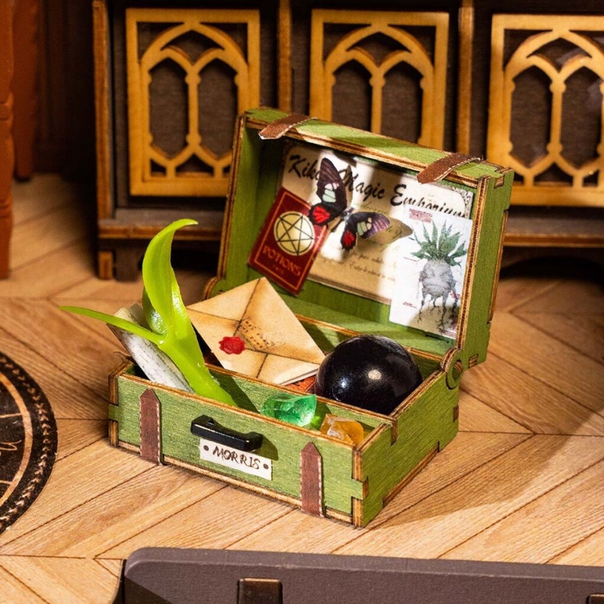 RoboTime - Miniatūras māja Burvja kabinets 2xAAA