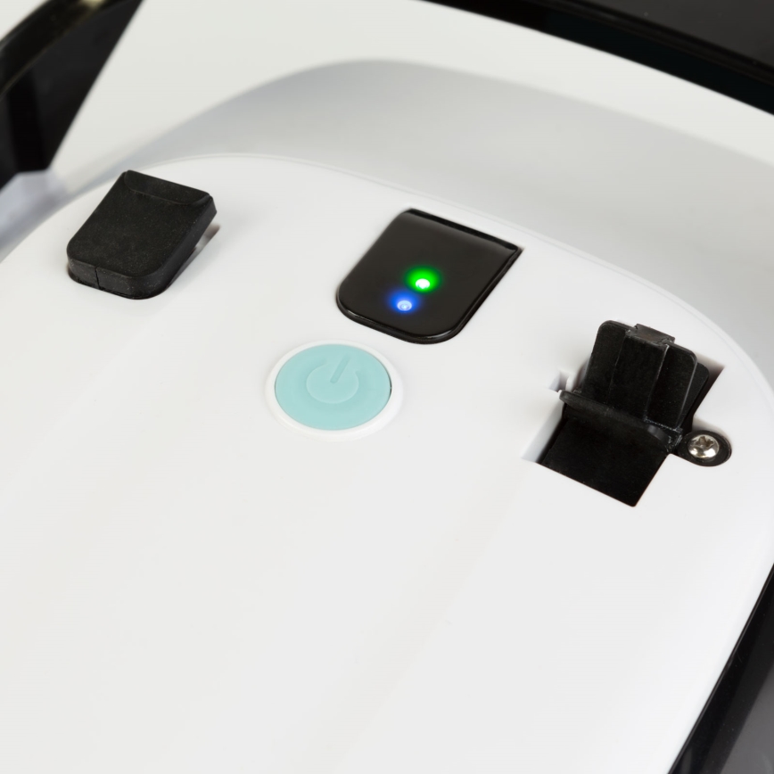 Robotu baseina tīrītājs horizontālām virsmām 40W/12,6V 6000 mAh IPX8 balts