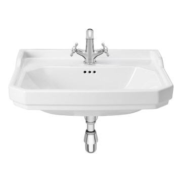 Roca A3270A1000 - Pie sienas stiprināma izlietne CARMEN 65x48 cm keramika/balta