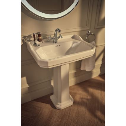 Roca A3270A1000 - Pie sienas stiprināma izlietne CARMEN 65x48 cm keramika/balta