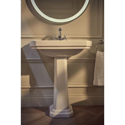 Roca A3270A1000 - Pie sienas stiprināma izlietne CARMEN 65x48 cm keramika/balta
