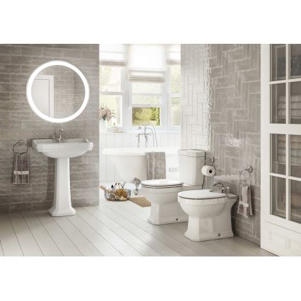 Roca A3270A1000 - Pie sienas stiprināma izlietne CARMEN 65x48 cm keramika/balta