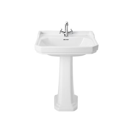 Roca A3270A1000 - Pie sienas stiprināma izlietne CARMEN 65x48 cm keramika/balta