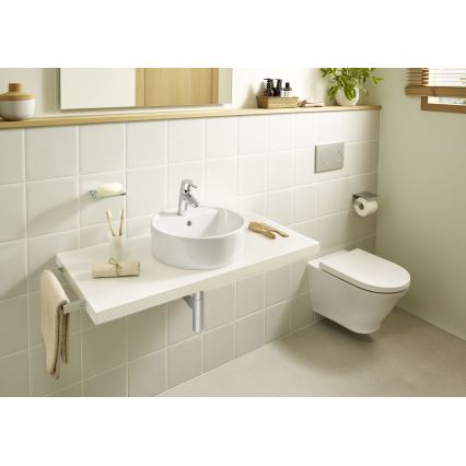 Roca A3270MJ000 - Galda virsmas izlietne GAP d. 39 cm keramika/balta