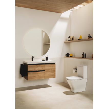 Roca A342477000 - Tualetes pods GAP keramika/balta