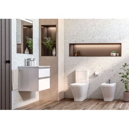 Roca A342477000 - Tualetes pods GAP keramika/balta