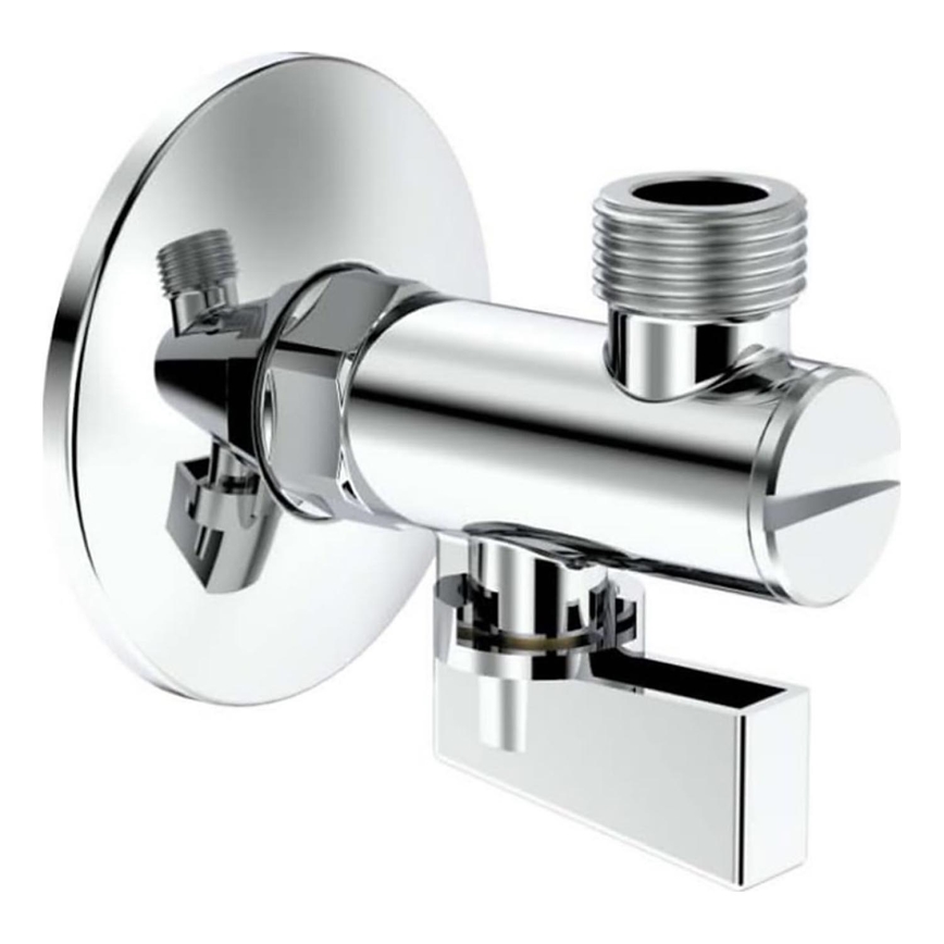 Roca A525168200 - leņķa vārsts AQUA spīdīgs hroms