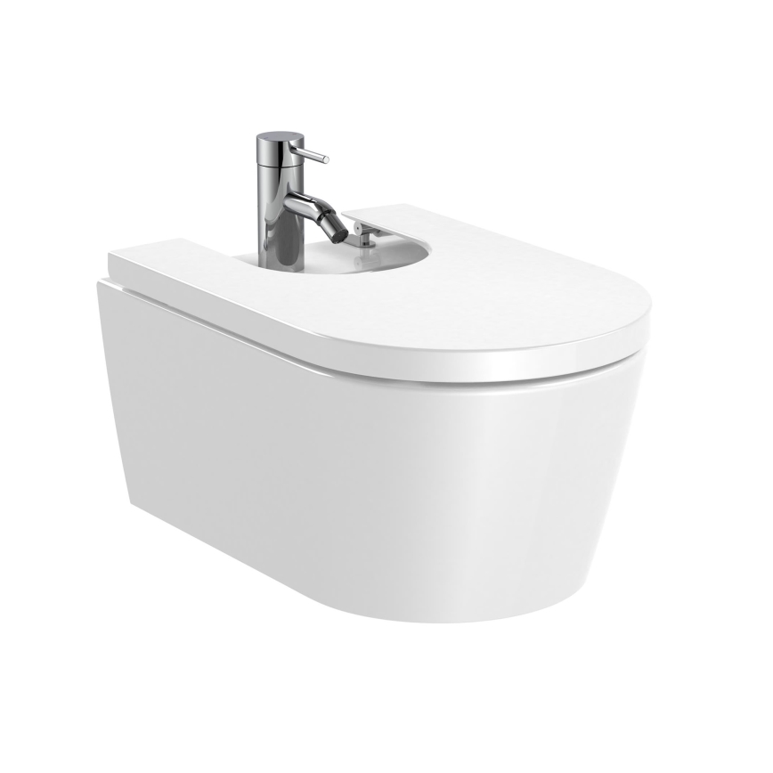 Roca A80652200B - Tualetes sēdeklis ar bidetu SoftClose INSPIRA supralit/balts