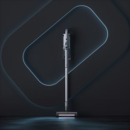 ROIDMI RI-X30PRO - Putekļu sūcējs 2in1 ar OLED ekrāns un piederumi 435W/2500 mAh matēts hroms