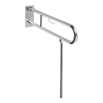 Rokturis 10x25 cm, no nerūsējošā tērauda, sudraba apdare