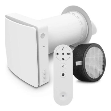 Room heat recovery unit 12W Wi-Fi Tuya + tālvadības pults