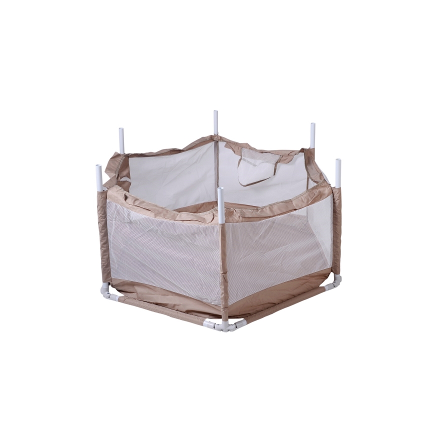 Rotaļu stūrītis 120 cm brūna