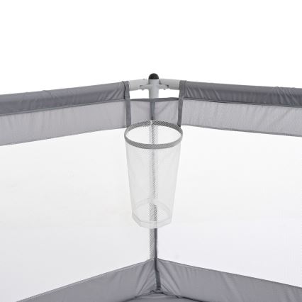 Rotaļu stūrītis 120 cm pelēka