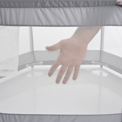 Rotaļu stūrītis 120 cm pelēka