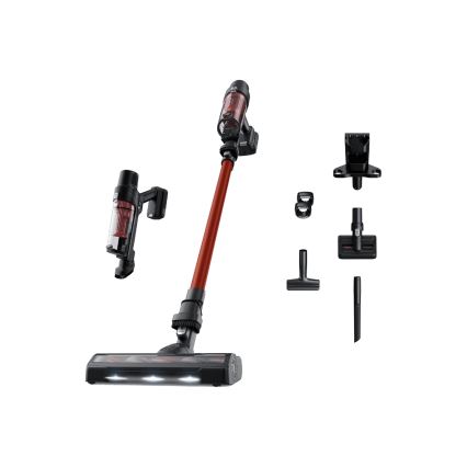Rowenta - Vertikālais putekļsūcējs 2in1 X-PERT ANIMAL 140W/18V 2000 mAh sarkans