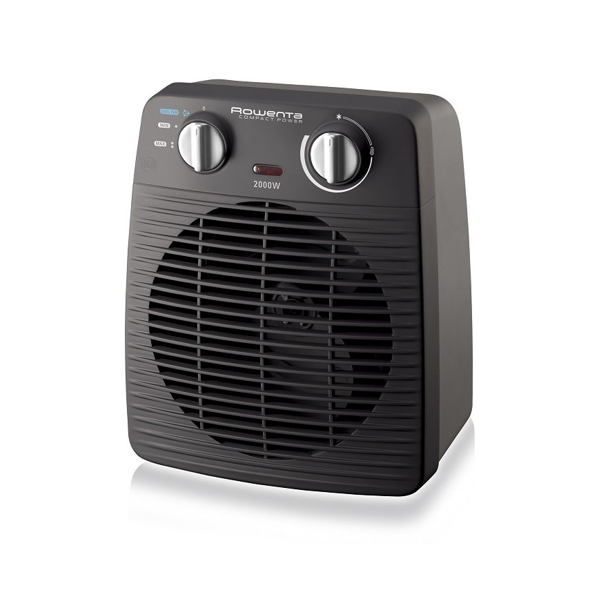 Rowenta - Elektriskais sildītājs ar konvektoru COMPACT POWER 1000/2000W/230V termostats