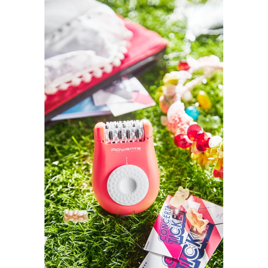 Rowenta - Epilators EASY TOUCH 230V rozā