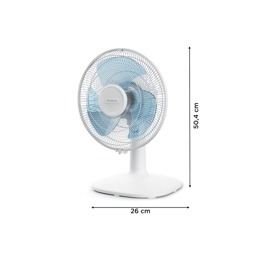 Rowenta - Galda ventilators ESSENTIAL 28W/230V pr. 25 cm balts