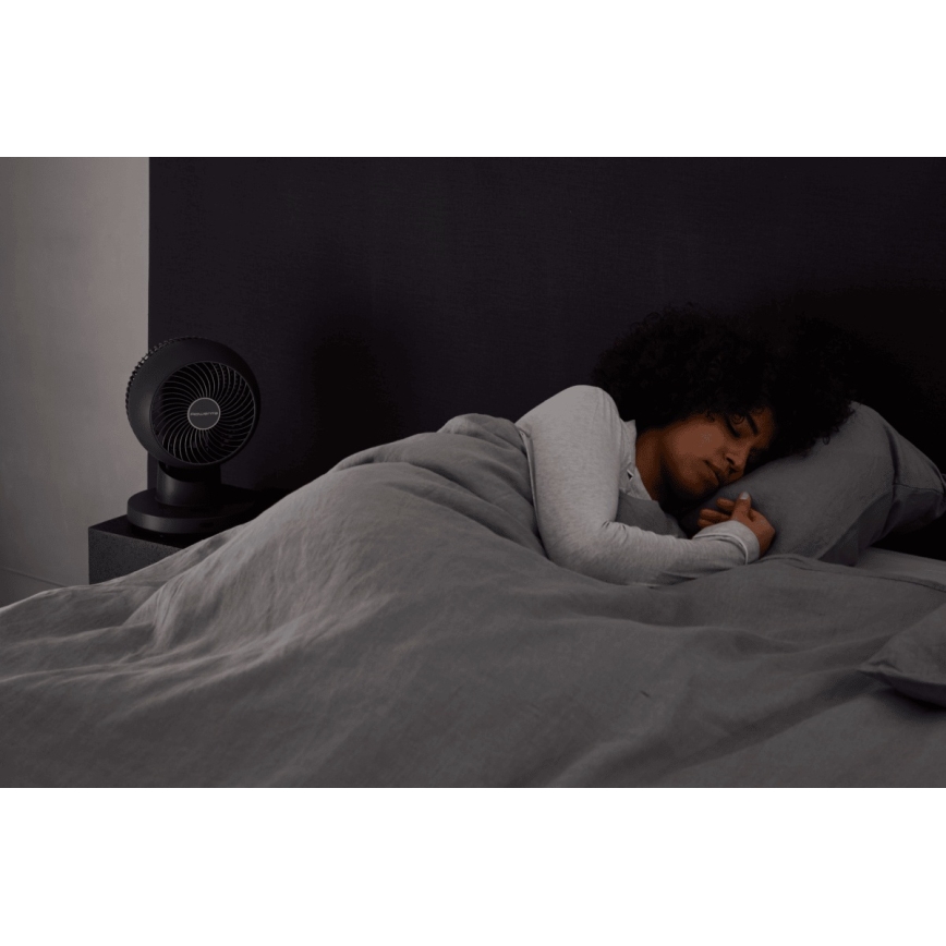 Rowenta - Galda ventilators TURBO SWIFT COMPACT 230V zils + tālvadība