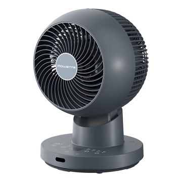 Rowenta - Galda ventilators TURBO SWIFT COMPACT 230V zils + tālvadība