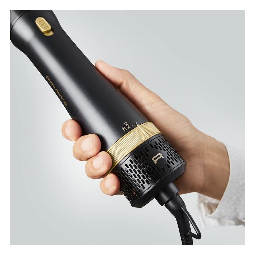 Rowenta - Karstā gaisa ķemme EXPRESS STYLE 800W/230V melna/zelta