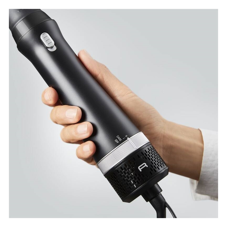 Rowenta - Karstā gaisa ķemme EXPRESS STYLE 900W/230V melna/sudraba