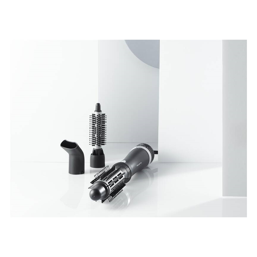 Rowenta - Karstā gaisa ķemme EXPRESS STYLE 900W/230V melna/sudraba