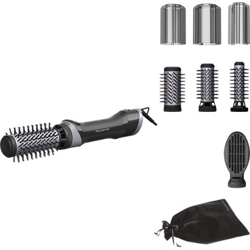 Rowenta - Karstgaisa suka BRUSH ACTIV 1000W/230V melna
