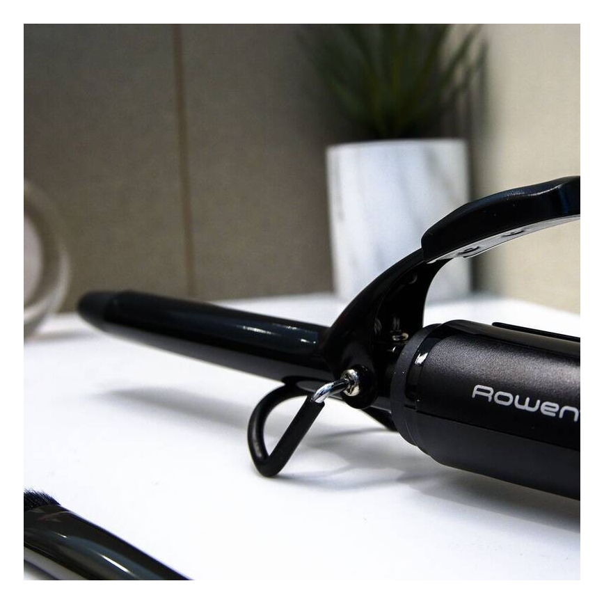 Rowenta - Lokšķēres CURLING TONG BASIC 25W/230V melna