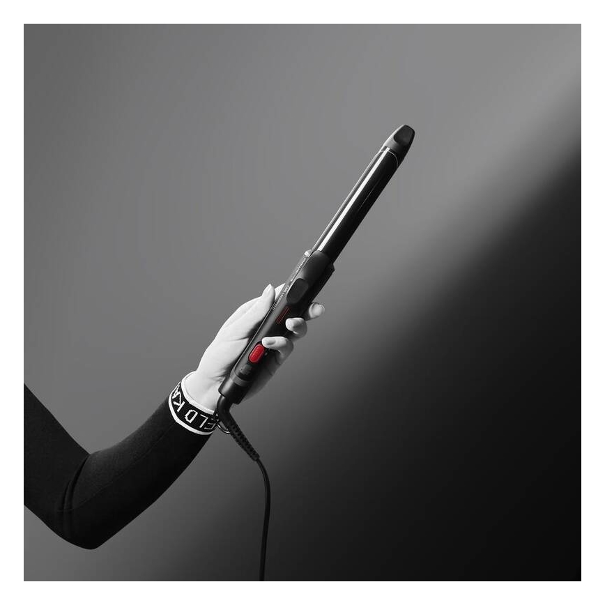 Rowenta - Lokšķēres KARL LAGERFELD 47W/230V melna