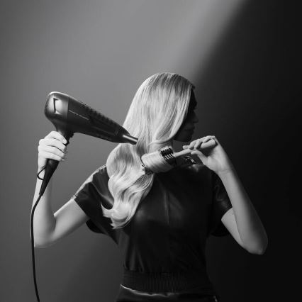 Rowenta - Matu fēns KARL LAGERFELD STUDIO DRY 2100W/230V melna
