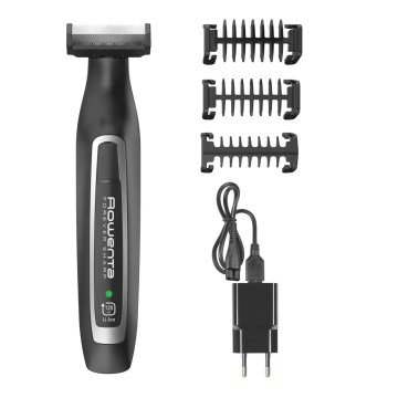 Rowenta - Matu griešanas ierīce FOREVER SHARP 3in1 melna 650 mAh