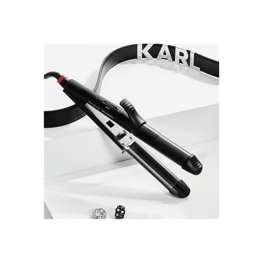 Rowenta - Matu lokšķere KARL LAGERFELD FASHION STYLIST 66W/230V