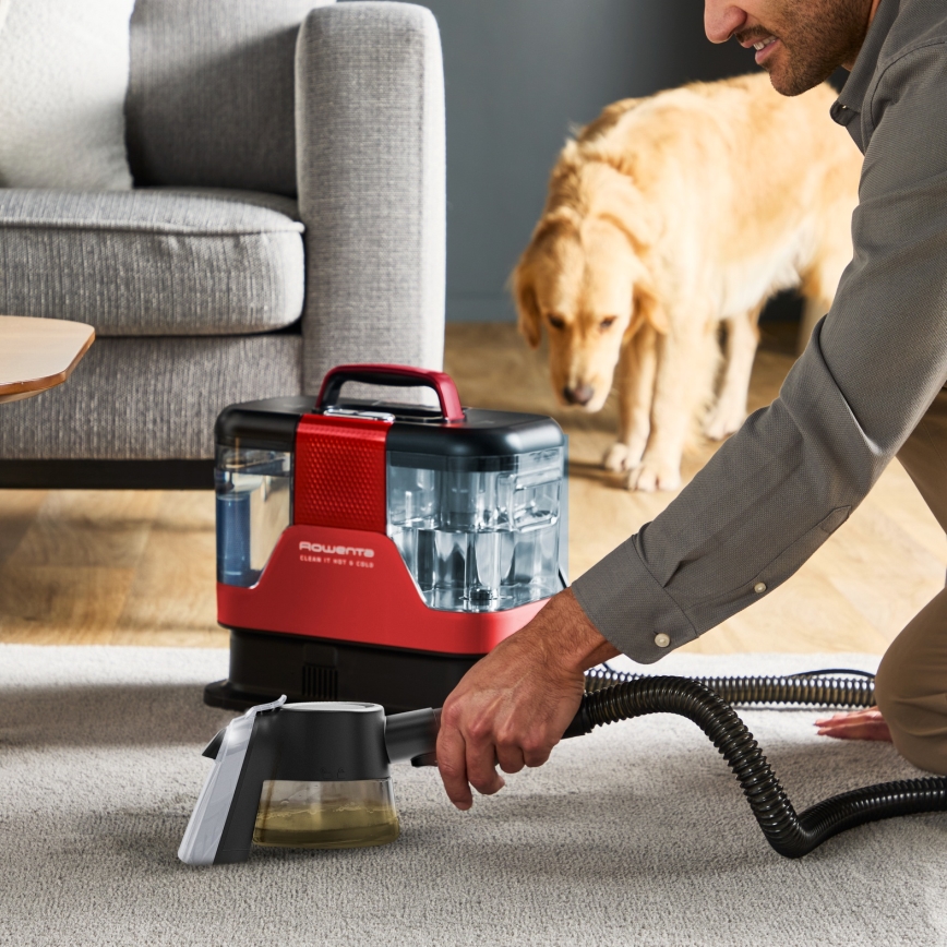 Rowenta - Paklāju tīrītājs CLEAN IT HOT & COLD ANIMAL 1150W/230V