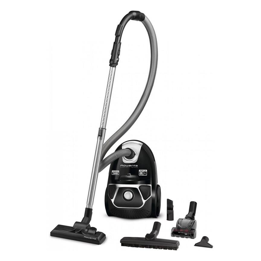 Rowenta - Putekļu sūcējs ar maisu COMPACT POWER ANIMAL CARE 3l 750W/230V melna
