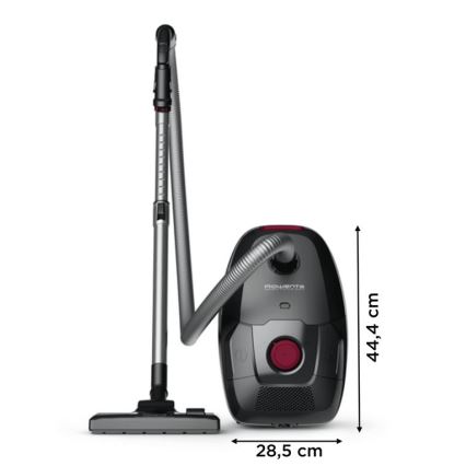 Rowenta - Putekļu sūcējs ar maisu ZAĻŠ FORCE MAX ECO TOTAL CLASSIC 900W/230V melna