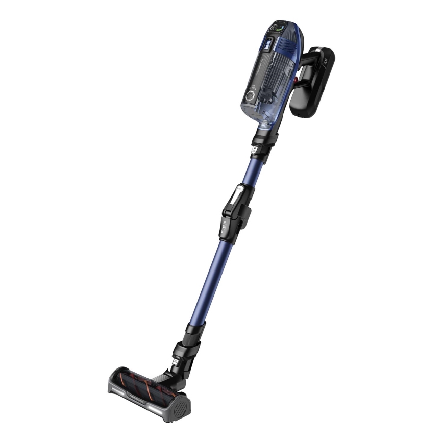 Rowenta - Putekļu sūcējs ar mopu X-FORCE FLEX ANIMAL AQUA AUTO 3in1 480W/32,4V 2500 mAh zila